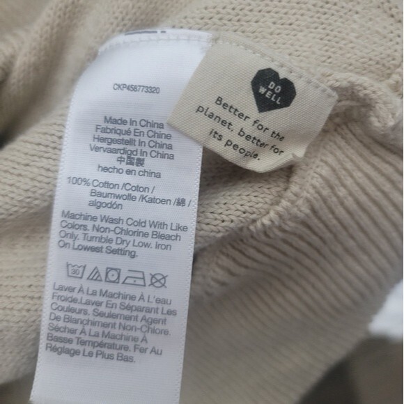 Madewell Clairview Hoodie Sweater in Colorblock Womens Size Small - Picture 9 of 11